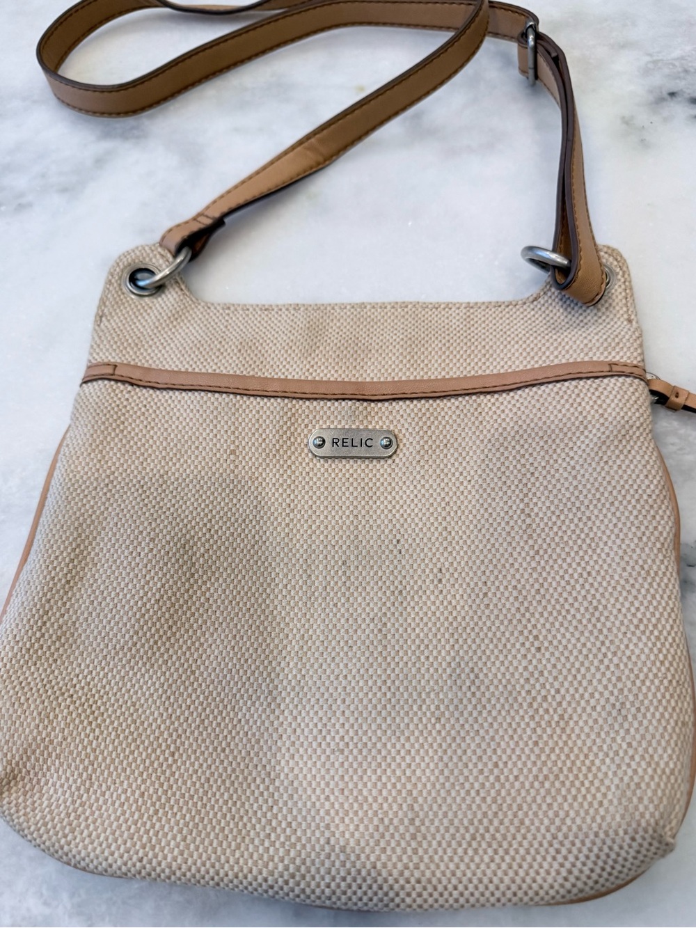 Relic beige with multicolors Crossbody bag - Picture 4 of 4